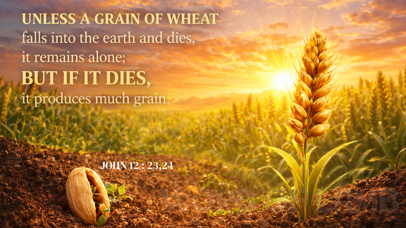 Victory Over Death – From Cross to Glory. John – 12:23,24