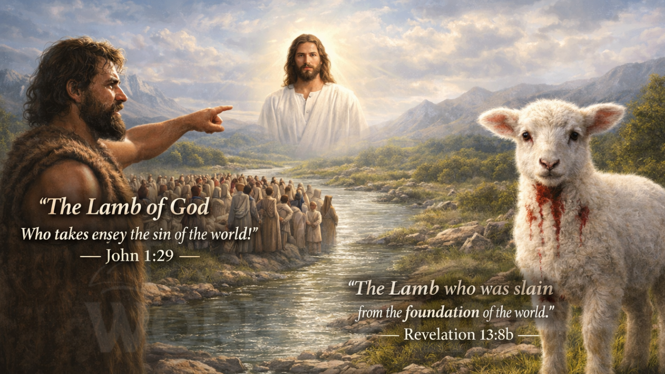 Amazing Love, Jesus Bore Every Sin For Us. John 1:29