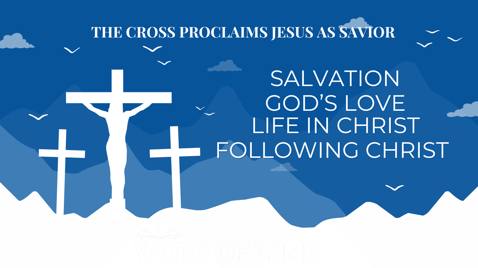 The Importance of the Cross in Christian life.